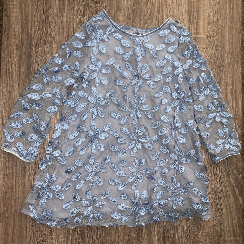 Blue girls dress